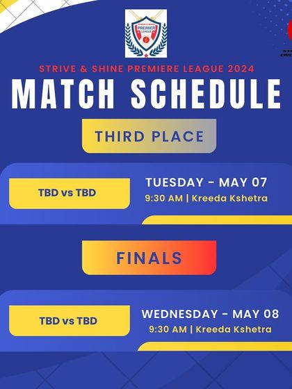 The schedule for the SSPL 2024 third-place playoff and the grand finals. This is where champions are crowned.