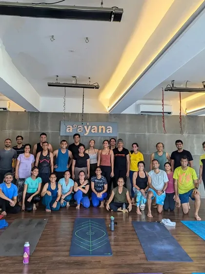This is what community looks like. After 216 Surya Namaskars, the energy and smiles say it all. We show up, we flow, we support each other, and we leave with our hearts full.