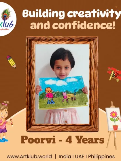 Artklub - Art & Craft Classes for Kids First Strokes: Art for Ages 4-6 photo 5