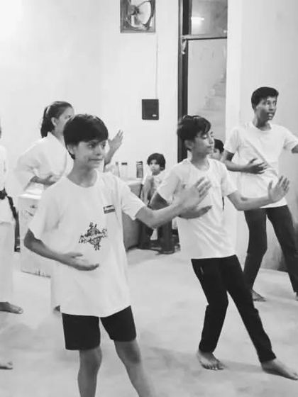 Even in a simple stance, there is a lot to focus on: feet position, posture, and awareness.