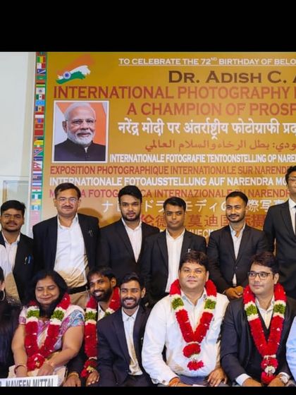 Another group photo with my senior, Dr. Aggarwala, and other members of the legal community, highlighting his extensive service to the Bar Council.