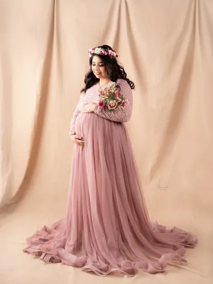 Abhinandan Photography - Maternity Photography Elegant Gown Portraits photo 23