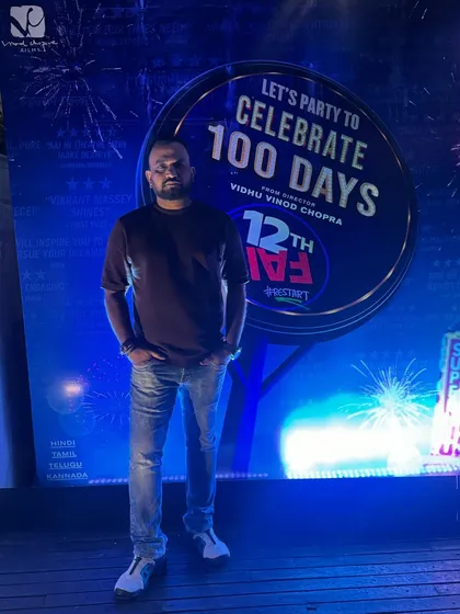 At the success party for the hit movie "12th Fail." It's always a pleasure to be a part of Bollywood celebrations and provide the music for the industry's biggest nights.