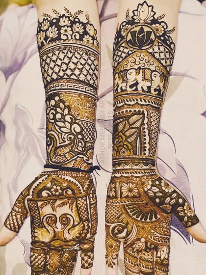 Ashok Mehandi Art - Bridal Mehndi Royal & Architectural Mehndi photo 10