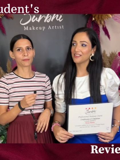 Surbhi Arora - Professional Makeup Course Learn With Me: Course Details, Tips & Student Reviews photo 12