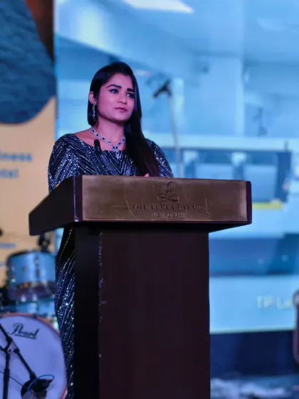 Ready to take the stage at the SolutionX Summit. My preparation ensures that from the moment I step on stage, the event is in capable hands.