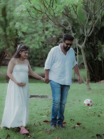 Rakshith Shetty - Maternity & Baby Shower Photography Outdoor Couple Maternity Shoots photo 9