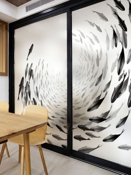 Wall Mind - Window Treatments Frosted Glass Films: Style & Seclusion at Home photo 11