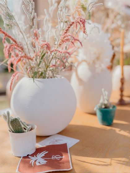 The 'Desert Oasis' Haldi: A Modern Masterpiece photo 21