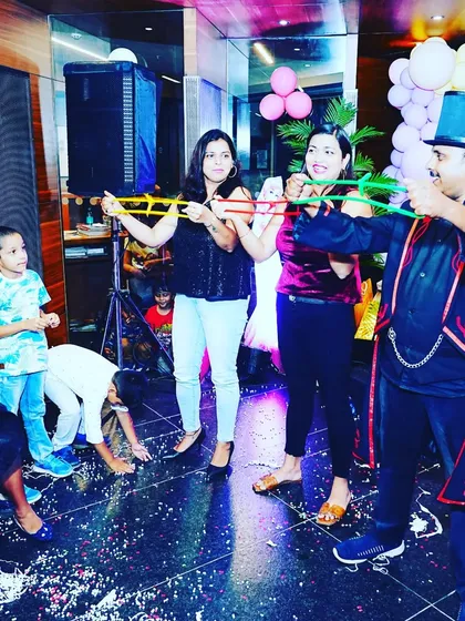 It's not just for the kids. I love getting parents and adults involved, like with this classic linking rings trick. It brings the whole family together for a shared moment of laughter and amazement.