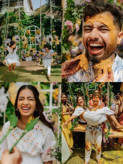 Vibrant Haldi & Mehendi Moments photo 31