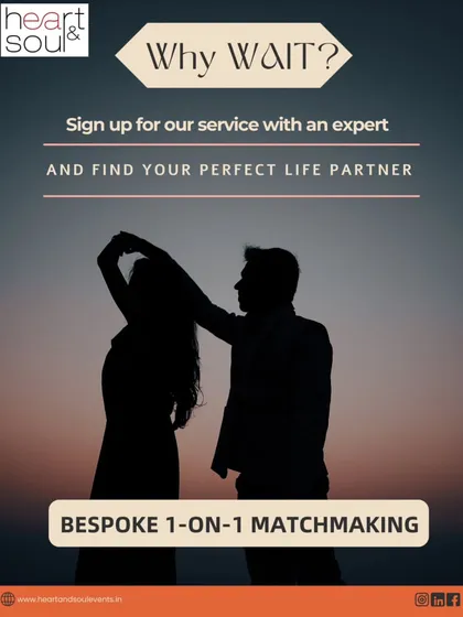 Finding a partner to dance through life with. My service is about connecting you with someone whose rhythm matches yours.