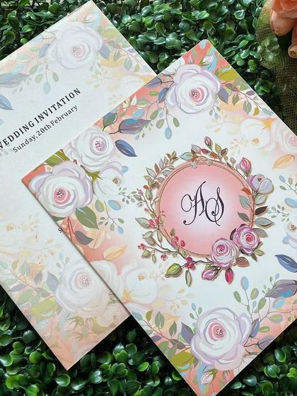 The Beginning - Wedding Invitations Modern Floral & Botanical Invites photo 49