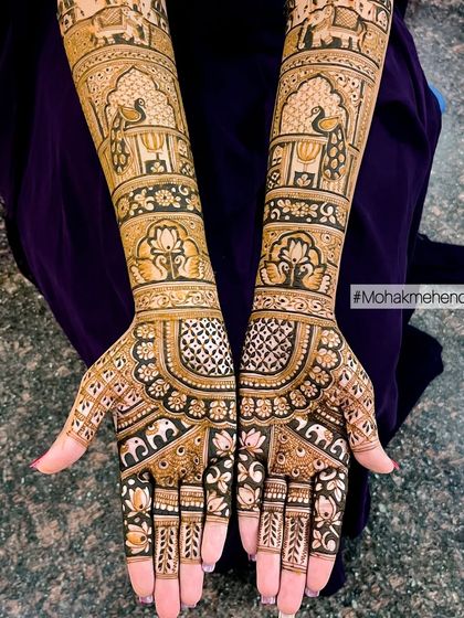 Mohak Mehendi - Professional Mehndi Artistry Intricate Bridal Mehndi photo 8