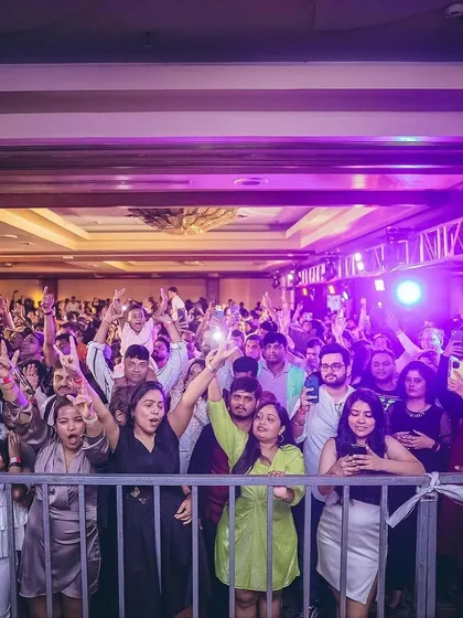 The crowd at the Taj MG Road NYE party was incredible. I ensure every corporate event feels like a true celebration.