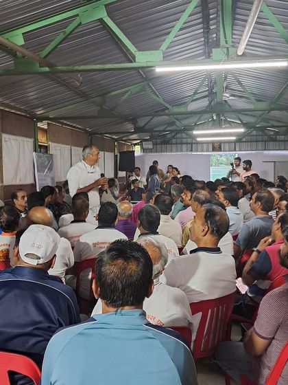 An inspiring workshop at Durga Tekdi with the PCMC Commissioner, demonstrating our collaborative approach with local authorities to build inclusive, smart cities.