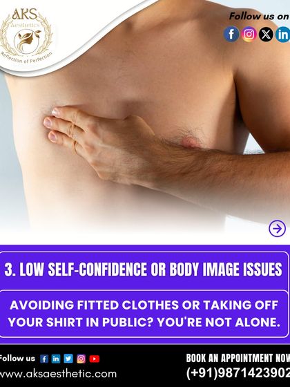 Many men with gynecomastia experience low self-confidence or body image issues, often avoiding fitted clothes or public situations. This procedure can help restore that confidence.