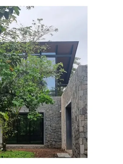 The 'House in a Grove' is an ode to its setting. It is almost impossible to see unless you are within it, a hidden quality we enjoy.