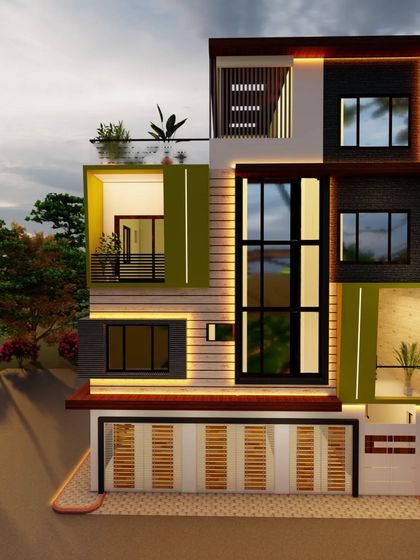 RJ Interiors & Architecture - Design & Build Services Modern Home Exteriors photo 3