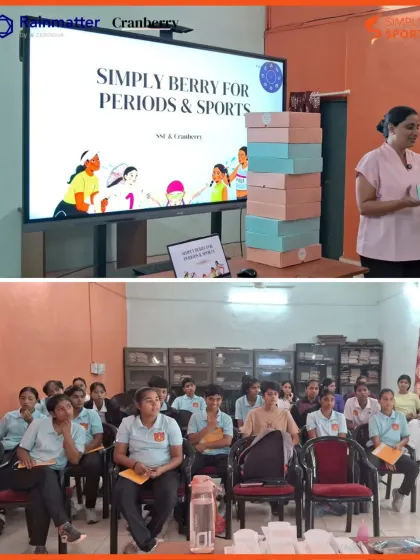 Simply Sport Foundation - Athlete Wellness & Education Programs Menstrual Health & Education ('Play Without Pause') photo 45