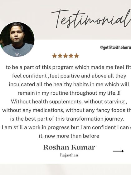 I aim to inculcate healthy habits that last a lifetime, without supplements, starving, or fancy foods.