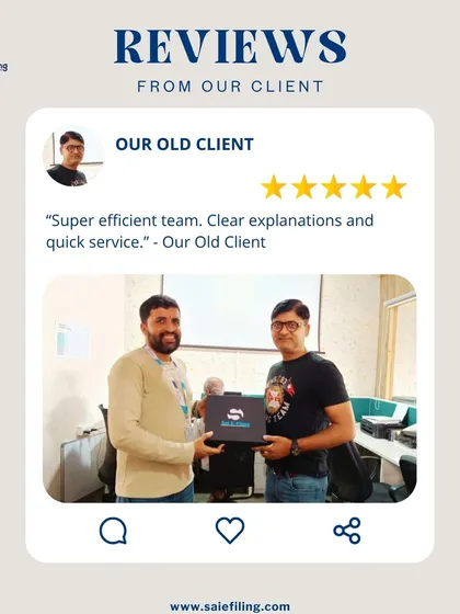 We believe in building lasting relationships. This photo captures a moment with a valued client who praised our team for being super efficient and providing clear, quick service. It's this trust that drives us to deliver our best work every day.