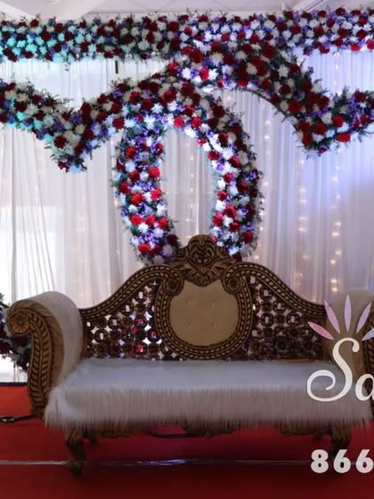 Sahaara Events - Event Decoration & Management Wedding & Reception Stages photo 17