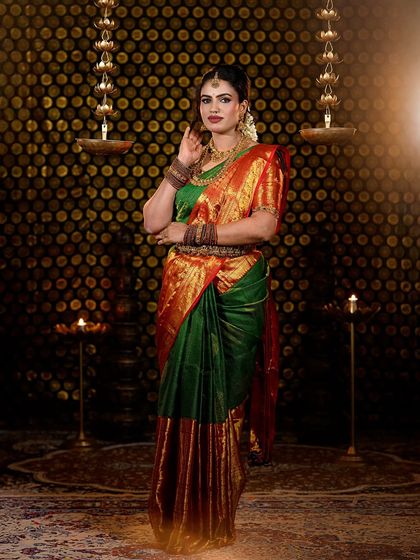 Makeovers by Mahalakshmi - Bridal & Wedding Makeup Timeless Muhurtham Looks photo 5