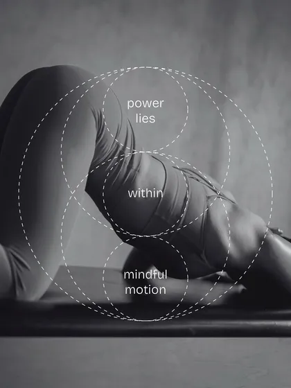 The real power of yoga lies within you, unlocked through mindful motion. This pose demonstrates how focusing inward during a deep stretch can create both physical release and mental stillness.