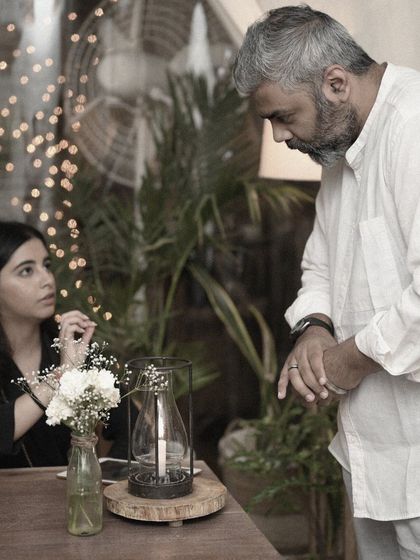 An intimate conversation at the launch of The Altruist Kada Bracelet. The evening was about connecting with the powerful story behind the design.