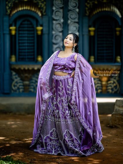 Pre Wedding Attire - Pre-Wedding Outfit Rental Regal Lehengas & Skirt Sets photo 3