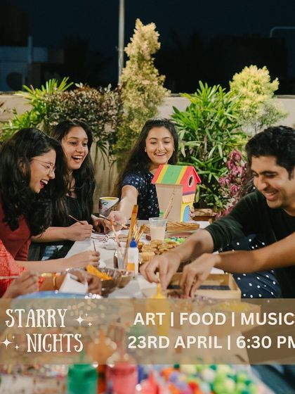 The Firefly Terrace - Art & Craft Workshops Starry Nights: Art Under the Stars photo 5