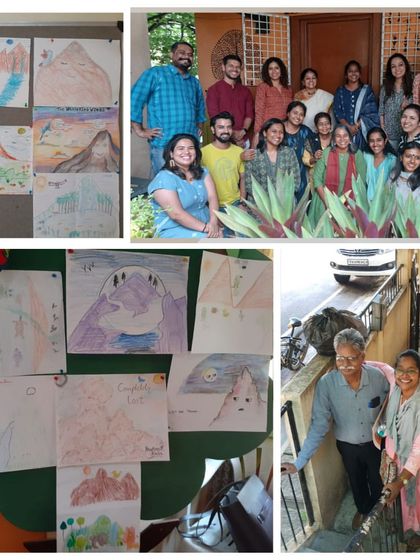 This collage from my 179th batch shows the incredible perseverance and creativity of the participants. From the beautiful artwork they created to the inspiring dedication of a participant who attended despite an injury, this group was truly special.