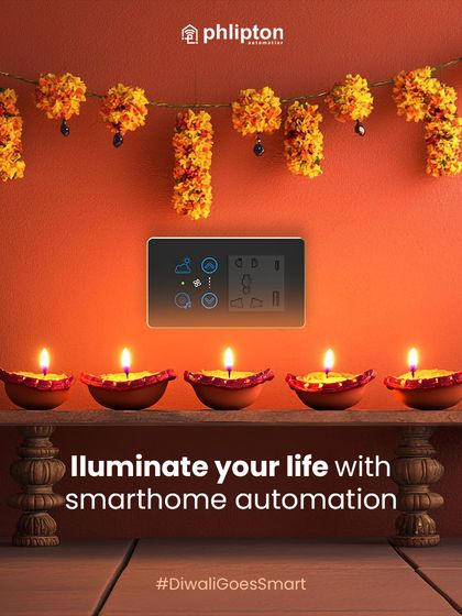 This Diwali, illuminate your life with smart automation. My smart switch is shown here in a festive setting, ready to control diyas and decorative lights with modern convenience.