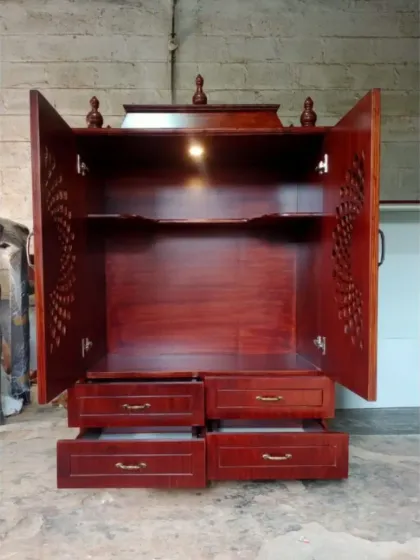 CustHum - Custom Furniture & Cabinetry Sacred Spaces: Pooja Mandirs photo 11