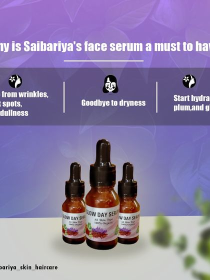Why is my face serum a must-have? It helps you say goodbye to wrinkles, dark spots, and dryness, leaving your skin hydrated, plump, and glowing.