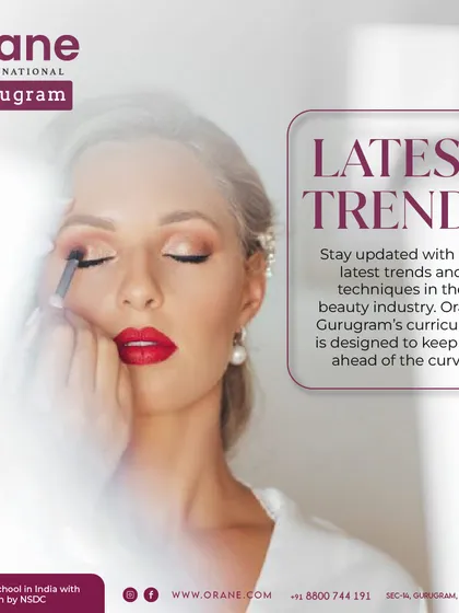My curriculum is constantly updated to keep you ahead of the curve. I am committed to teaching the latest trends and techniques in the fast evolving beauty industry.