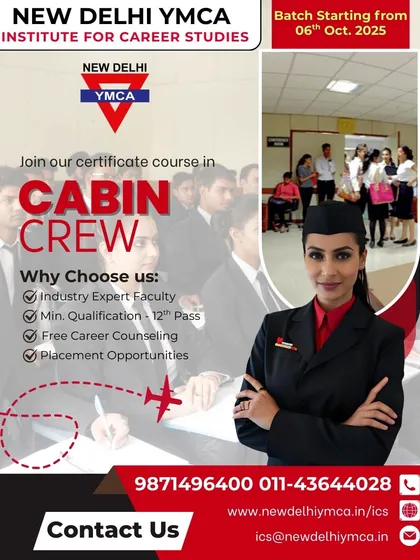 Your career in aviation takes flight with our Certificate Course in Cabin Crew. This program is designed with industry expert faculty and includes placement opportunities to help you secure a job as a flight attendant or ground staff.