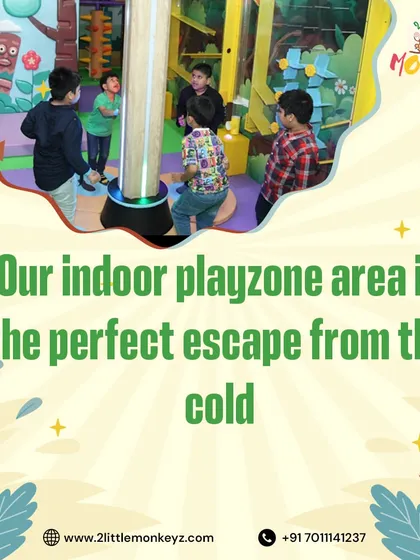 Our indoor play zone is the perfect escape from the cold. Let your kids run, jump, and play in a warm, safe, and exciting environment all winter long.