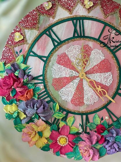 Jashn-e-Kala by Sakshi - Custom Russian Sculpture Decor Custom Wall Clocks photo 70