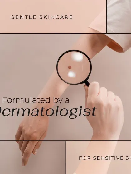 My brand, Aloe & Me, is formulated by a dermatologist for sensitive skin. We focus on gentle, science-backed solutions that you can trust.