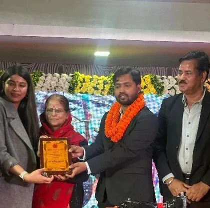 Pictured here with Khan Sir, one of India's best educators, at an event for women empowerment. I believe in and actively support causes that promote justice and awareness.