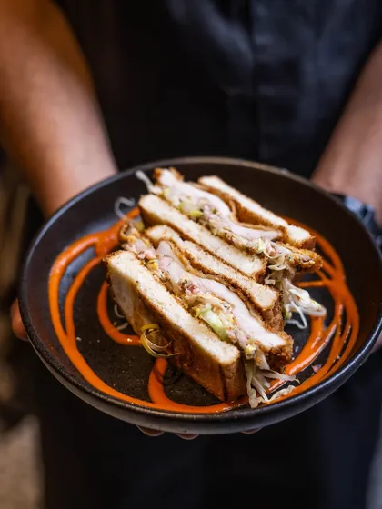 My Buttermilk Fried Chicken Sandwich feels like warmth itself. It takes you back to simpler times, a comforting and delicious meal perfect for a rainy afternoon.
