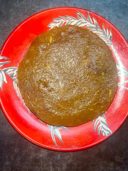 This is my Chakkavartti, a traditional jackfruit relish. Made during the peak of the season, this sweet and dense preserve captures the unique flavour of the miracle fruit, allowing you to enjoy a taste of summer all year round.