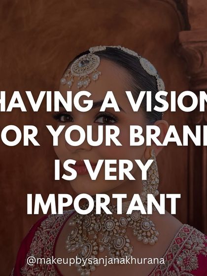 Having a clear vision for your brand is so important. Knowing your niche and the experience you want to offer will guide every decision you make as an artist.