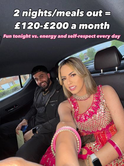 Two nights out a month can cost £120-£200. Is temporary fun worth more than daily energy and self-respect? Let's be real about where your money is going.
