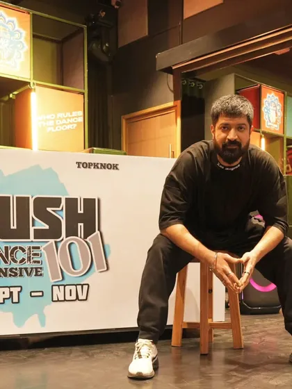 A portrait from the 'Rush 101' intensive, ready to share my knowledge and passion.