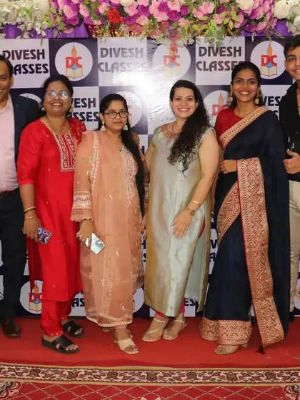The core team of teachers and students posing for a group photo at the farewell event.