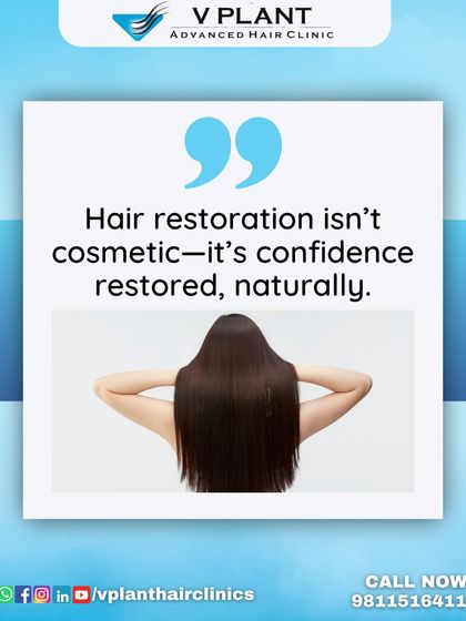 We believe that hair restoration is more than a cosmetic procedure; it's about restoring your confidence from the inside out. Our treatments are designed to deliver natural-looking results that help you feel like yourself again.
