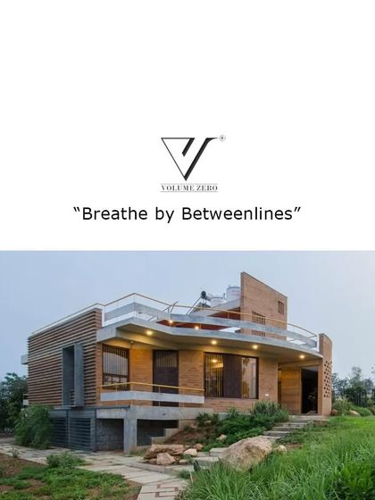 Another shot from the Volume Zero feature, showing how the structure sits gently on the land. The design works with the natural slope, minimizing disruption to the site's topography.